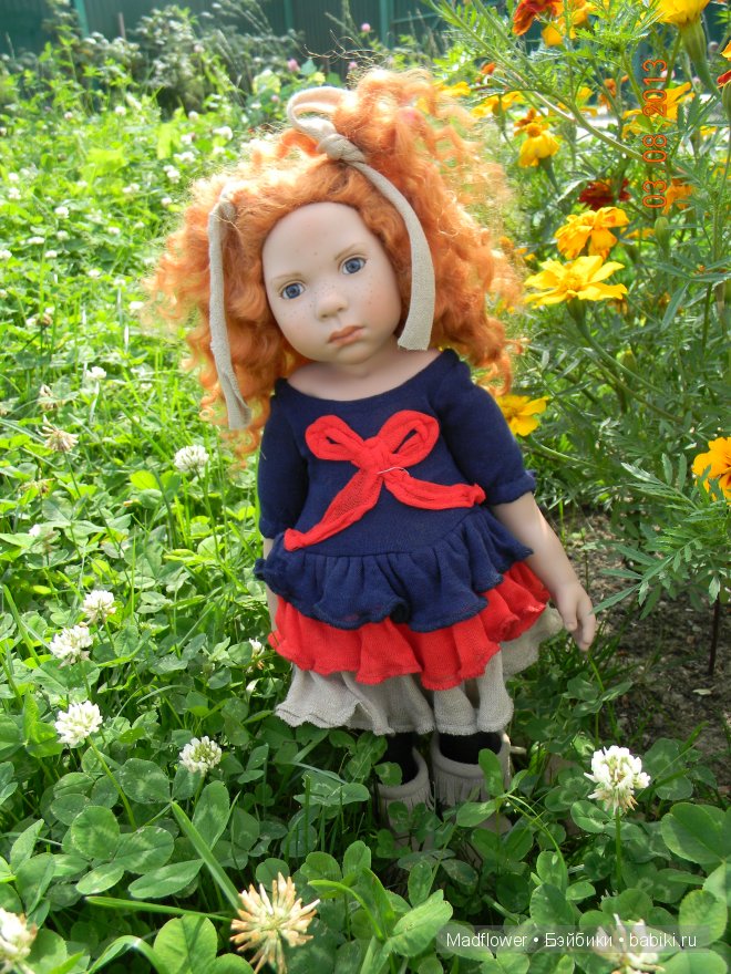 Субботняя прогулка или медведь-затейник. Куклы ZWERGNASE (фото 7)