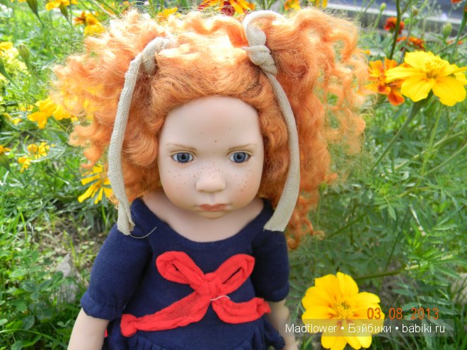 Субботняя прогулка или медведь-затейник. Куклы ZWERGNASE (фото 8)