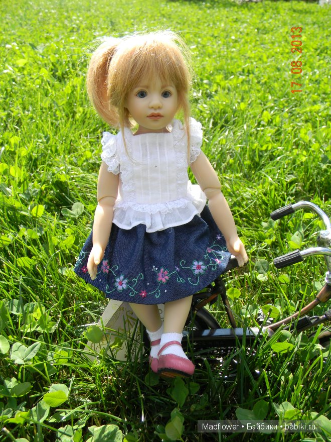 Джеральдин (Geraldine) - мое любимое исключение. Heidi Plusczok, 2011, шарнирная кукла (фото 7)