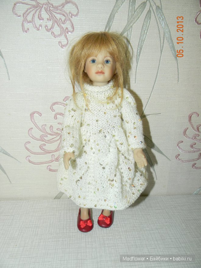 Зимняя фантазия - маленькие куколки Heidi Plusczok (фото 6)