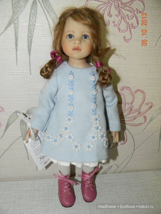 Зимняя фантазия - маленькие куколки Heidi Plusczok (фото 2)