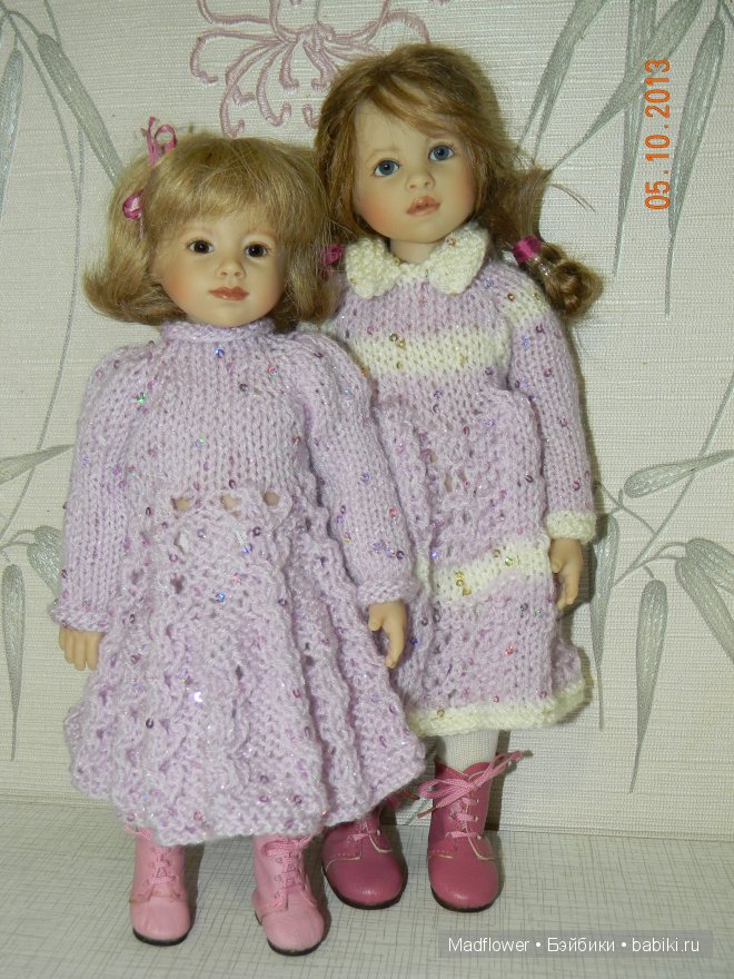 Зимняя фантазия - маленькие куколки Heidi Plusczok