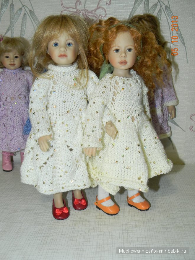 Зимняя фантазия - маленькие куколки Heidi Plusczok