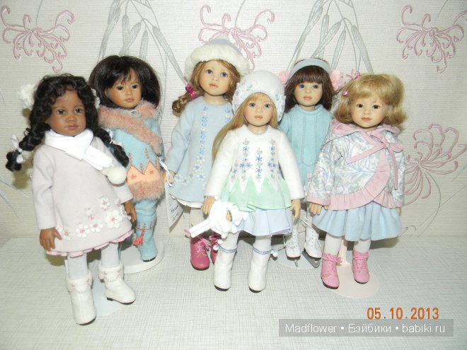 Зимняя фантазия - маленькие куколки Heidi Plusczok (фото 3)
