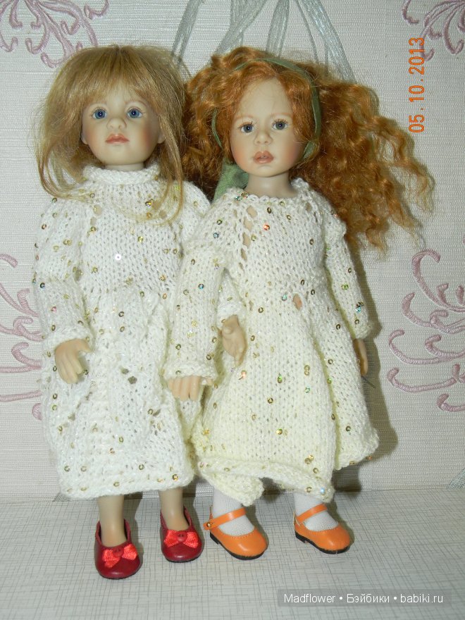 Зимняя фантазия - маленькие куколки Heidi Plusczok