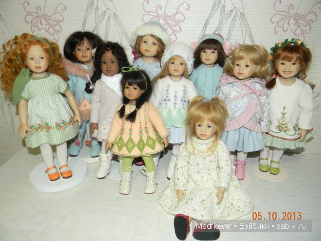 Зимняя фантазия - маленькие куколки Heidi Plusczok (фото 5)