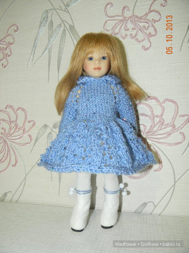 Зимняя фантазия - маленькие куколки Heidi Plusczok (фото 8)