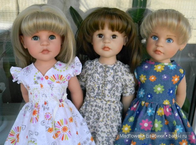 2003, 2004 и 2006: Giselle, Nadja и Giselle. Gotz & Steiff