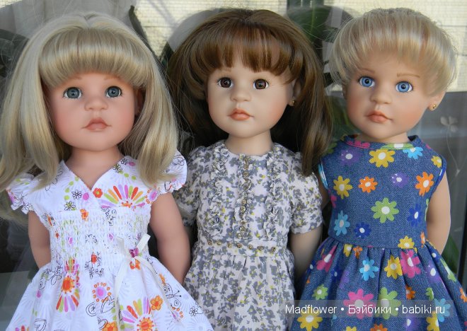 2003, 2004 и 2006: Giselle, Nadja и Giselle. Gotz & Steiff