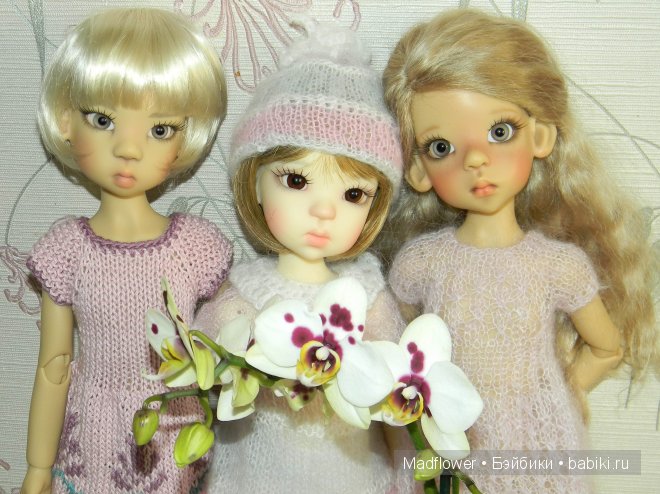Лайла, Микки и Мей Мей - счастливая троица подруг (BJD, MSD, Kaye Wiggs)