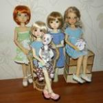 Встреча. Тед и Мэддисон. Шарнирные куклы Лиз Фрост (Liz Frost dolls)