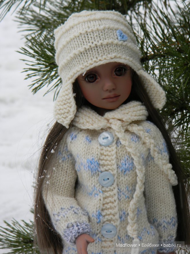 Первый снег (Руби, Мэддисон, Тед, шарнирные куклы Лиз Фрост)