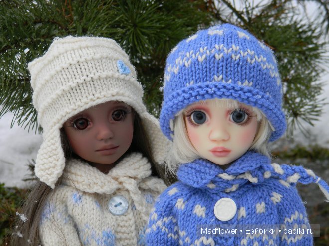 Первый снег (Руби, Мэддисон, Тед, шарнирные куклы Лиз Фрост)