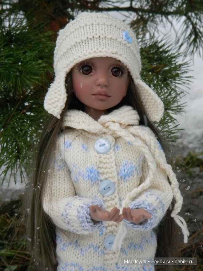 Первый снег (Руби, Мэддисон, Тед, шарнирные куклы Лиз Фрост) (фото 10)