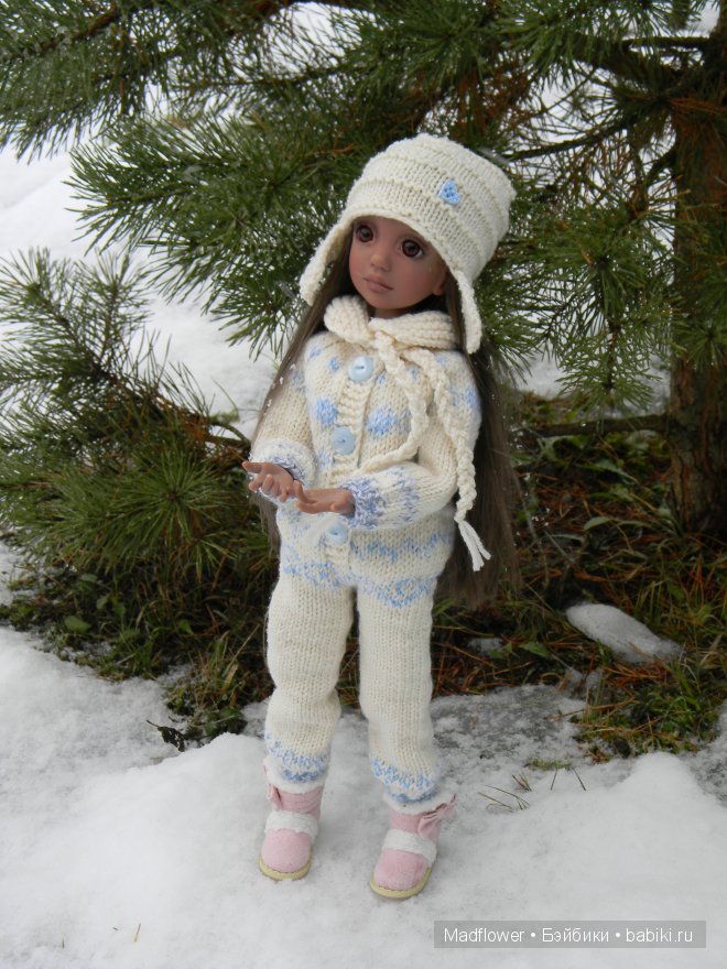 Первый снег (Руби, Мэддисон, Тед, шарнирные куклы Лиз Фрост)