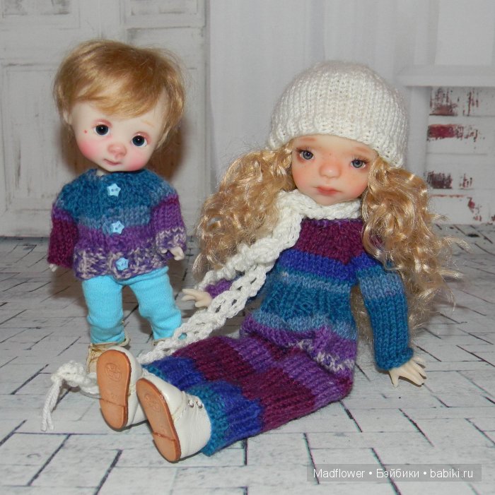 ФиБи и Эллик - шарнирные куклы F&B doll studio и Nikki Britt (фото 6)