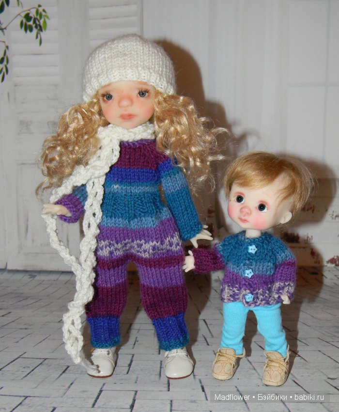 ФиБи и Эллик - шарнирные куклы F&B doll studio и Nikki Britt (фото 5)