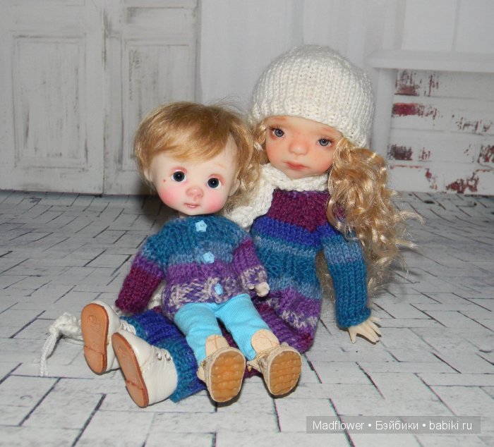 ФиБи и Эллик - шарнирные куклы F&B doll studio и Nikki Britt (фото 7)