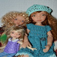 Три сестры, шарнирные куклы F&B Dollstudio