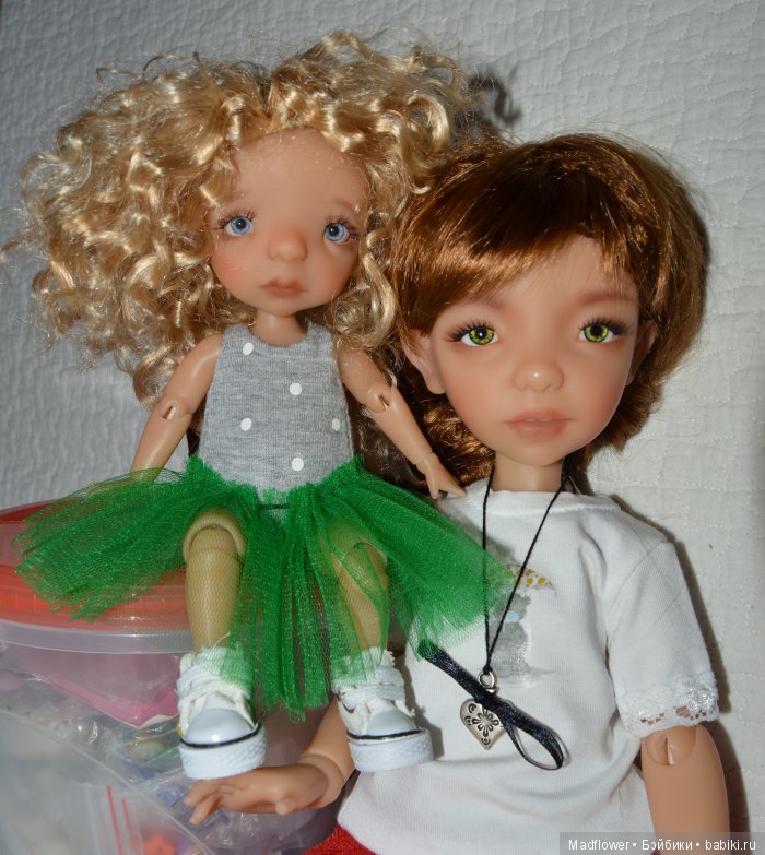 Эми и Сэнди - шарнирные девочки F&B Dollstudio