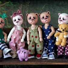 Новые предзаказы БЖД кукол от Лиз Фрост: mini Ted, Willow, Finn&Fifi
