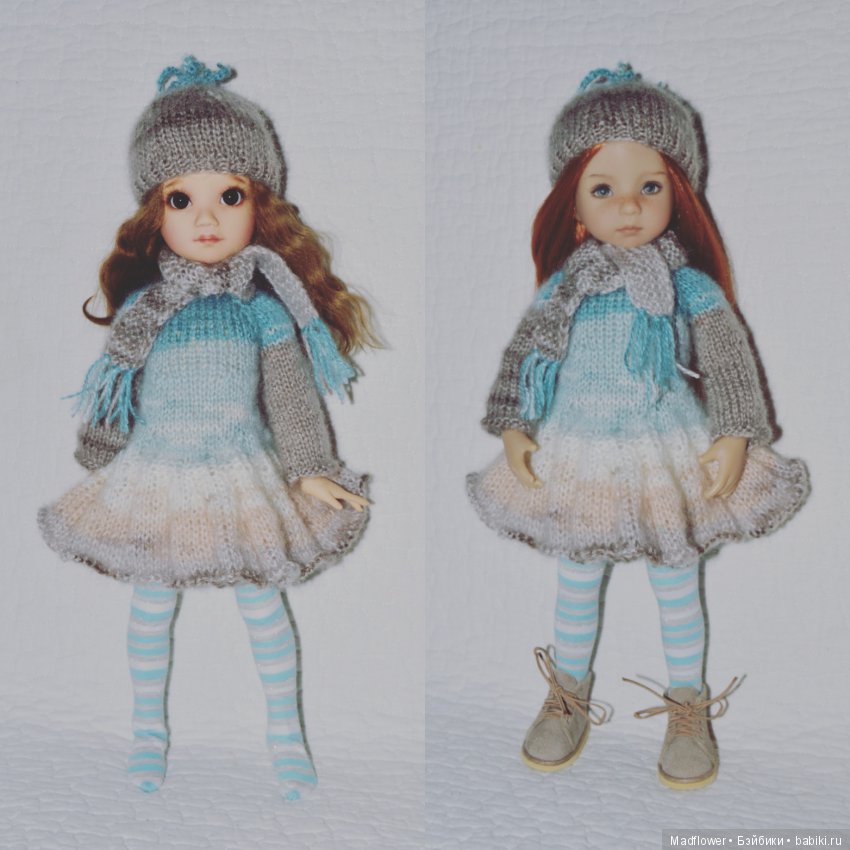 Зимние мотивы — Одежда и обувь для кукол BJD (БЖД): 1/3 (фото 9)