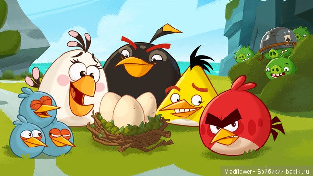 Angry birds - любимые герои для любимых кукол