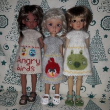 Angry birds - любимые герои для любимых кукол