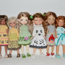 Девочки и яркие краски