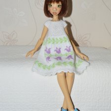 Платье для Тоби SD BJD Kaye Wiggs