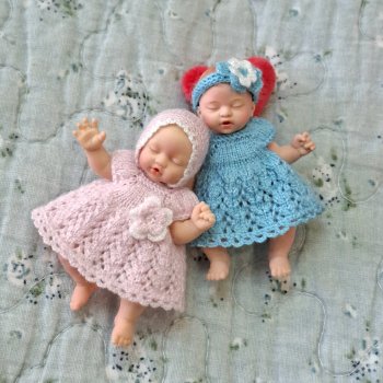 Малыши Zuru my mini baby - продолжаю одевать крошек