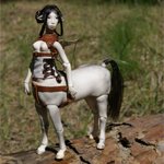 Кентавра Кира от VulpesAnch's Dolls. Авторская кукла