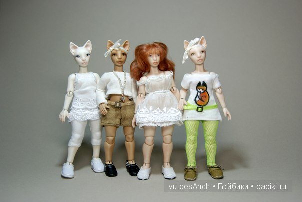 Такая разная Китт. Шарнирная кукла