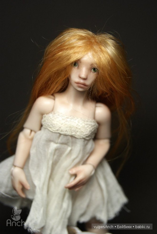 Олешка. Авторская фарфоровая кукла в масштабе 1:12 (фото 7)