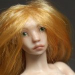 Олешка. Авторская фарфоровая кукла в масштабе 1:12