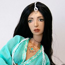 Шарнирная кукла Ратна - драгоценный камень