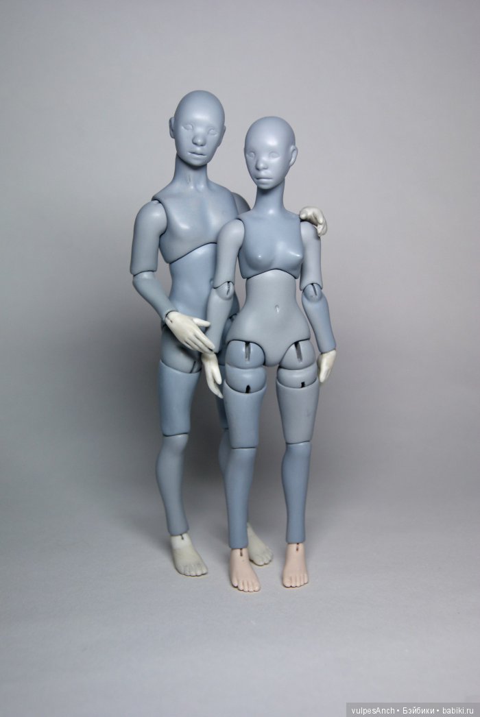 Новая линейка шарнирных ПУ кукол в масштабе 1:12 (фото 4)