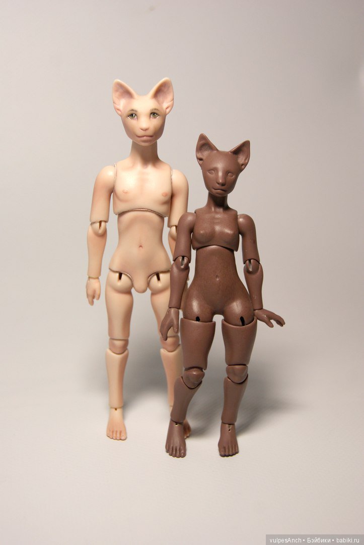 Кот в масштабе 1:12 — Авторские шарнирные куклы своими руками: лепка (фото 7)