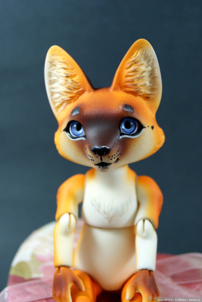 Хитрый лис — Авторские шарнирные куклы своими руками: лепка