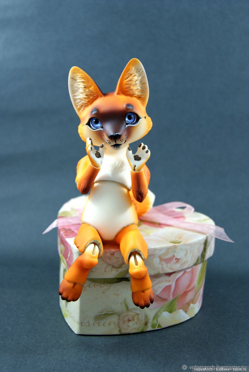 Хитрый лис — Авторские шарнирные куклы своими руками: лепка (фото 2)