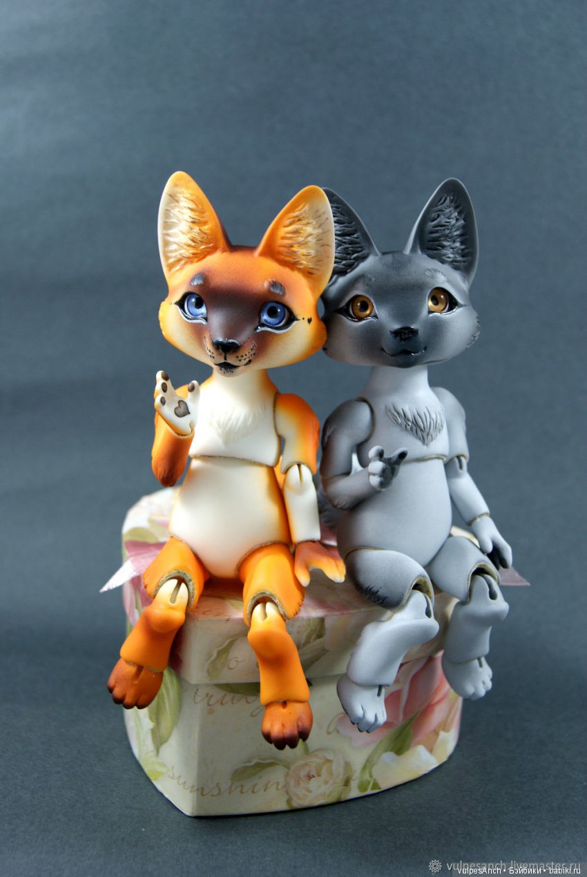 Хитрый лис — Авторские шарнирные куклы своими руками: лепка (фото 6)