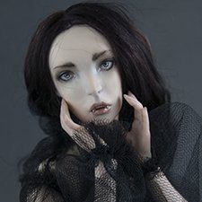 Авторская фарфоровая шарнирнирная кукла Лилит