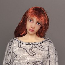 IДиана и Настя - шарнирные куклы в масштабе 1:12