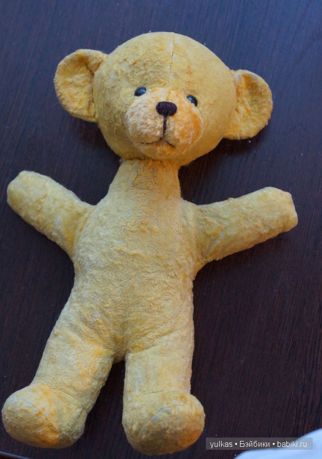 Реставрация мишки Тедди