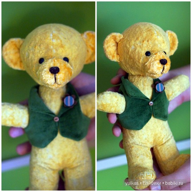 Реставрация мишки Тедди