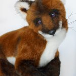 Мой новый лисенок Тобби, игрушка  ручной работы