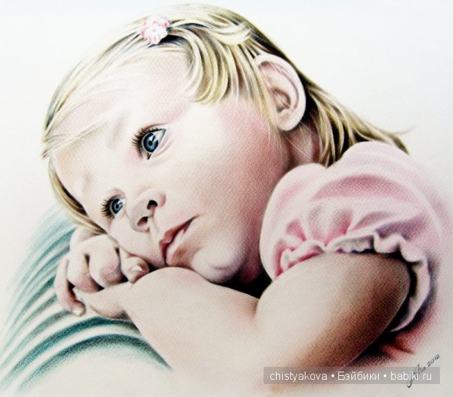 Работы сухой кистью художника Елены Коваленко