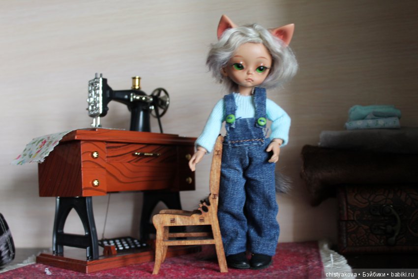 Швейная машинка — Фотоистории с куклами BJD (БЖД): сериалы
