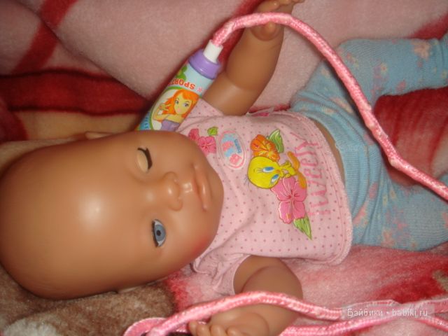 Кукла Беби борн Каринка — Пупсы Baby Born и Baby Annabell (Zapf): интерактивные (фото 7)