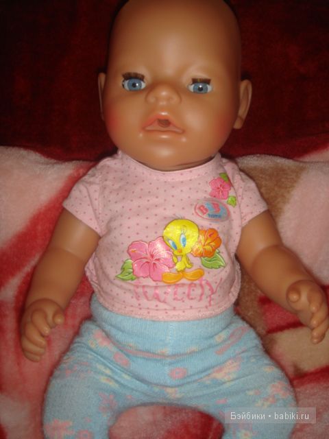 Кукла Беби борн Каринка — Пупсы Baby Born и Baby Annabell (Zapf): интерактивные (фото 4)